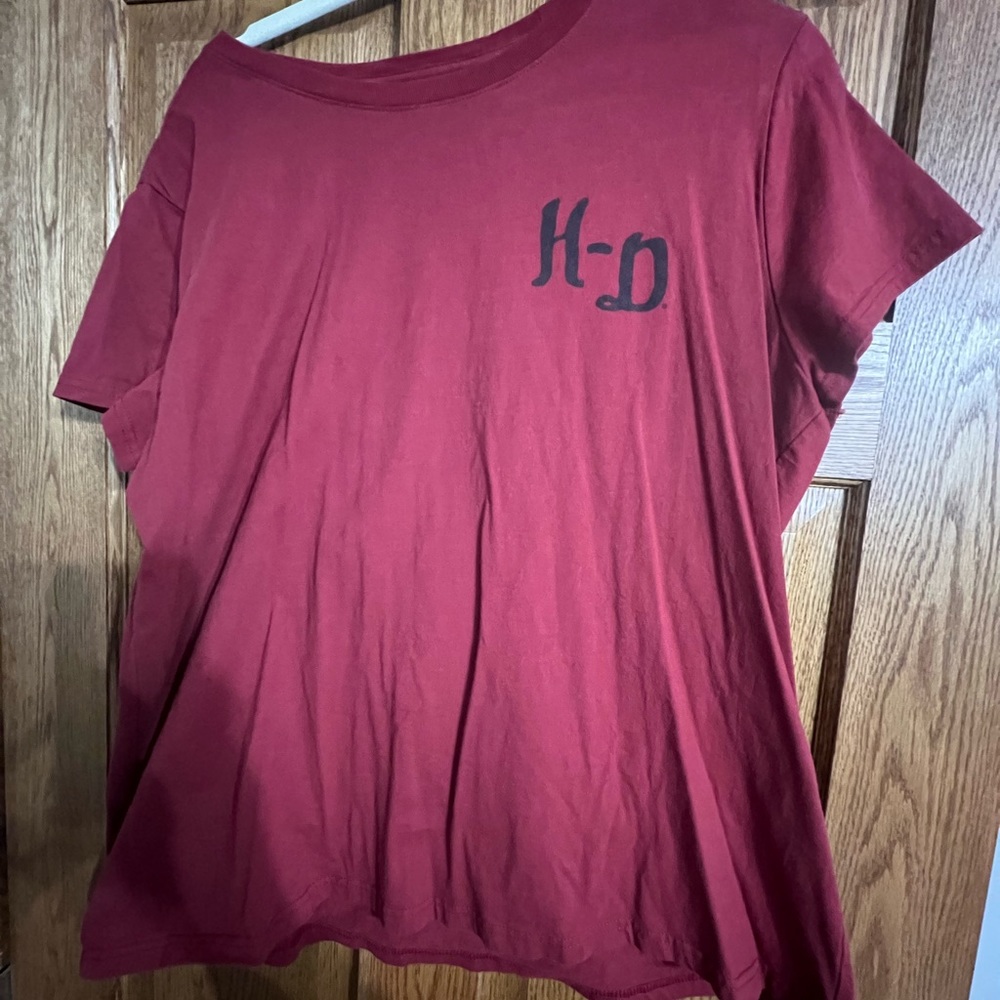 2X Harley Davidson T-shirt Maroon